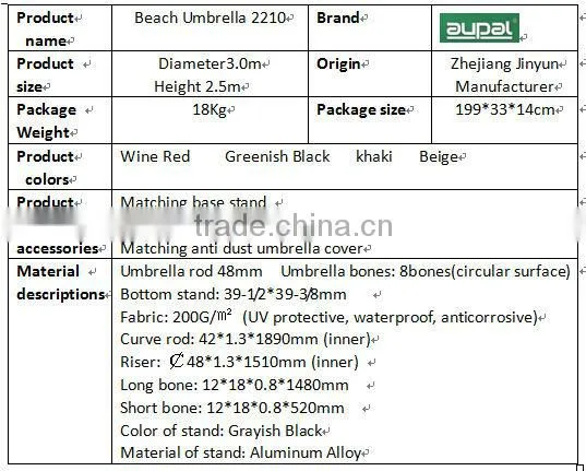 Fancy Beach uv protection parasol