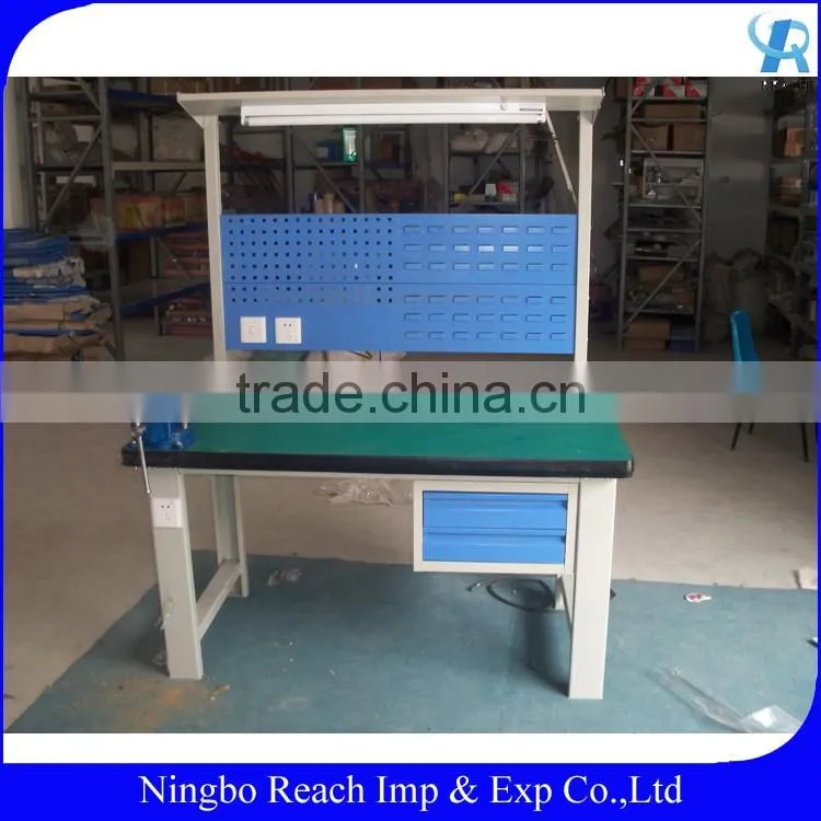 2016 Hot Sale Heavy Duty Metal Garage Workshop Steel Tool Workbench