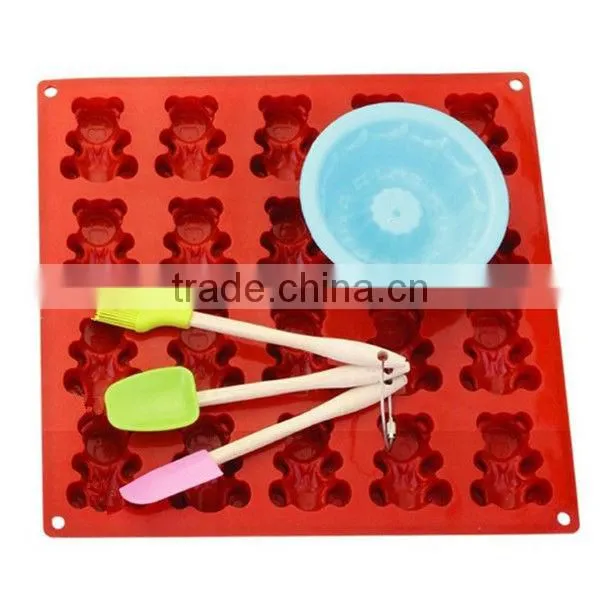 SS5454 Heat Resistant squeeze silicone brush