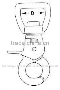 Stainless Steel 316 Trigger Loop Snap