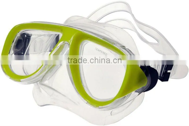 Attractive colour quick adjust multi color diving mask