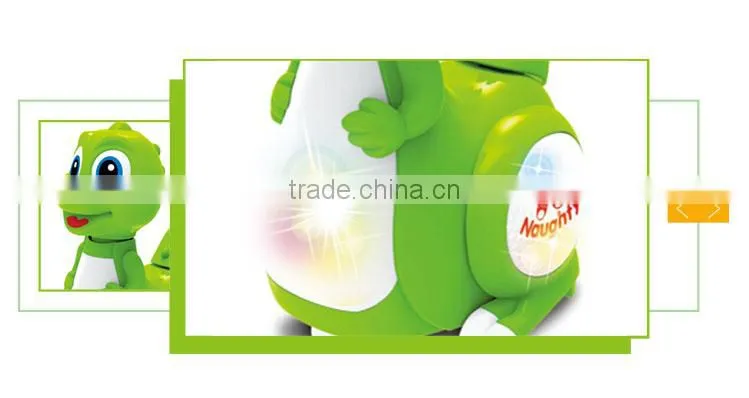 Hot selling intelligence cartoon moving dinosaur world toys