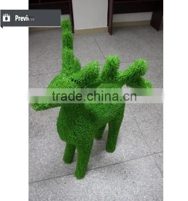 Wholesale new product artificial milan topiary animal for garden decoration