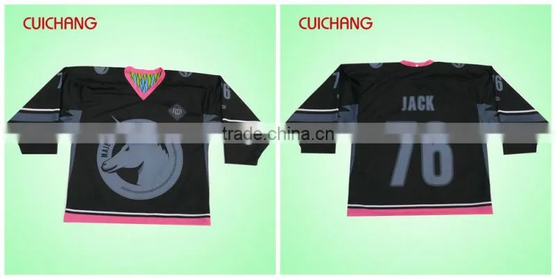sublimation ice hockey jerseys & unique hockey jerseys & ice hockey goalie jerseys cc-029