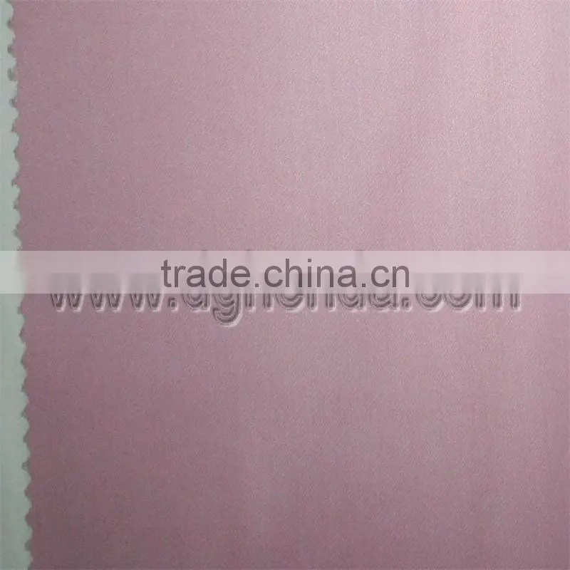 Pink single-faced polyester jersey cloth/fabric