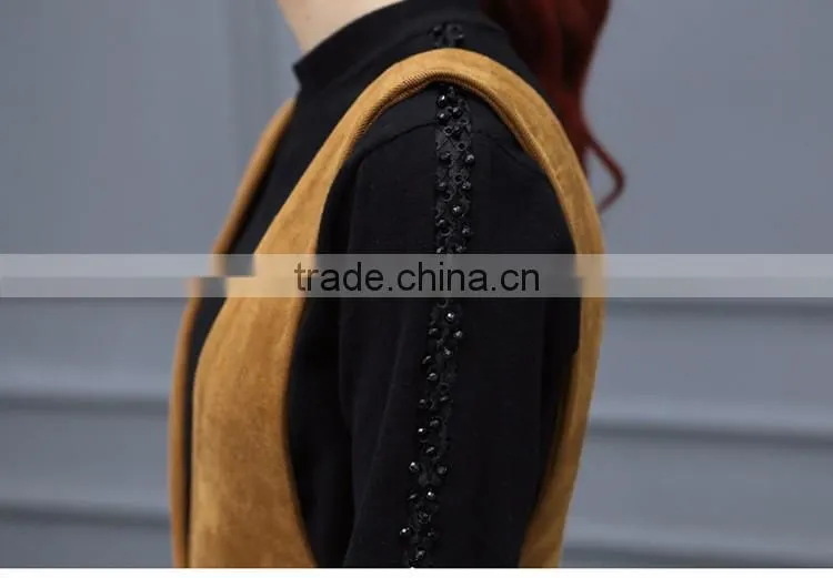 2016 manufacturer autumn-wear fashionable 100% cotton ladies dress with strap
