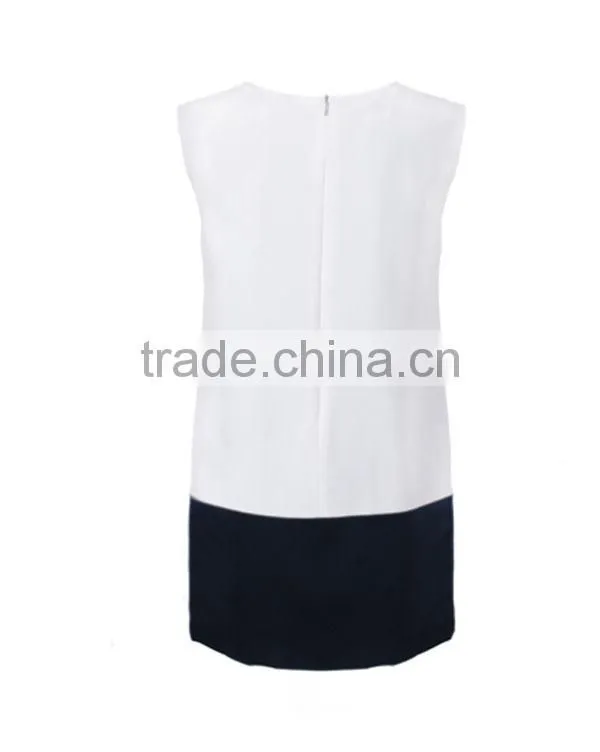 new fashion women's clothing best price high quantity with a bowknot embellish tops