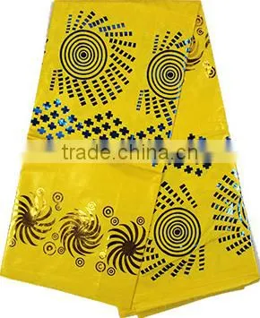 2017 Hot Selling 100% Cotton Fabric Textile Bazin Riche Fabric For Dress