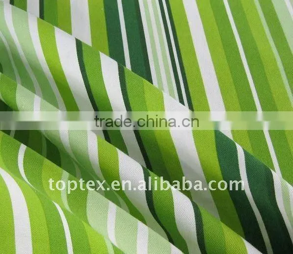 100% cotton stripes fabric water proof table cloth