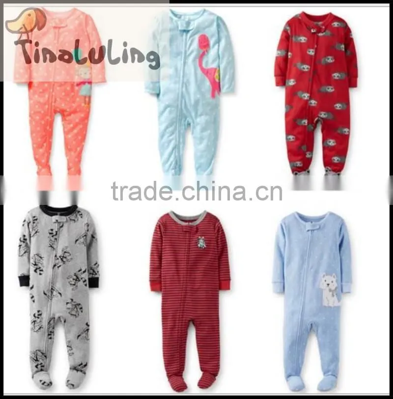 TinaLuLing Brand New Boys Funny Animal One piece Jumpsuits pajamas