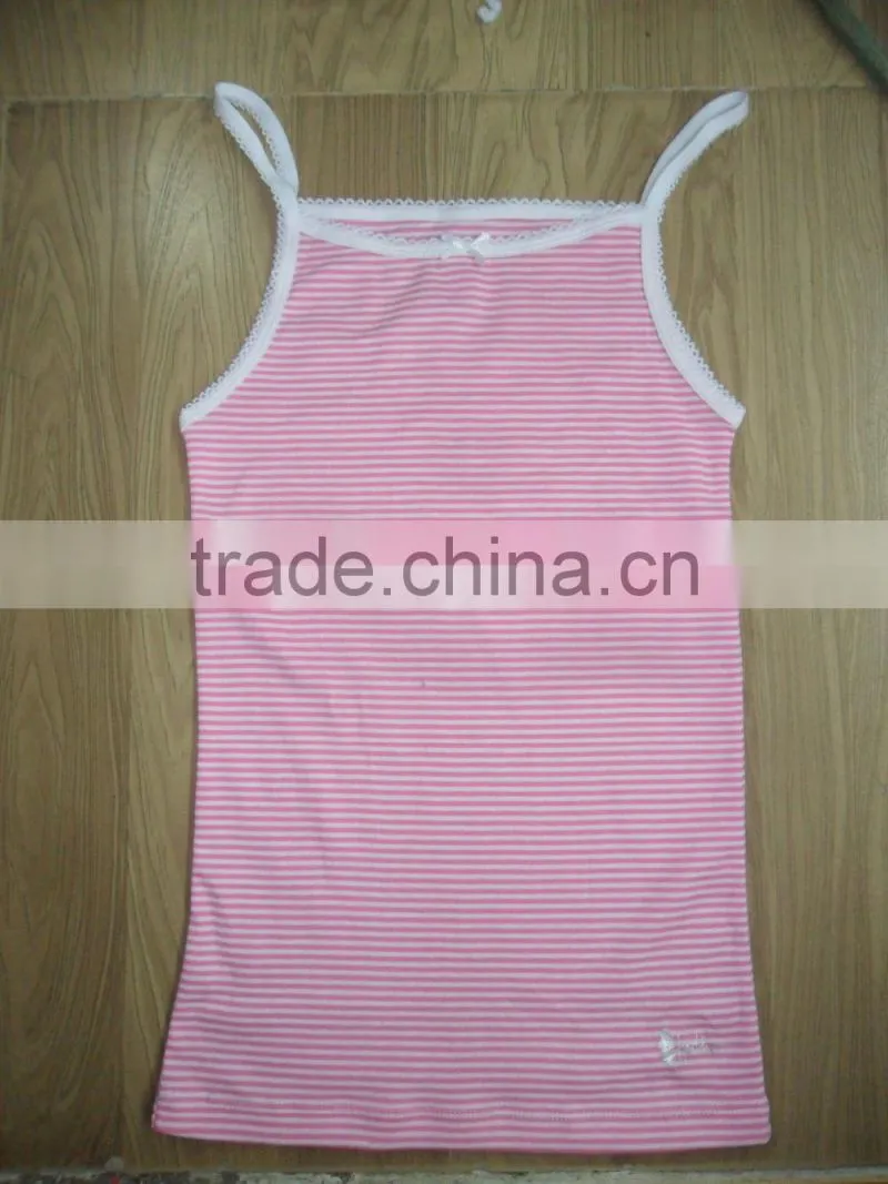 2 years to 14 years Premium Soft Cottons Girls Vests