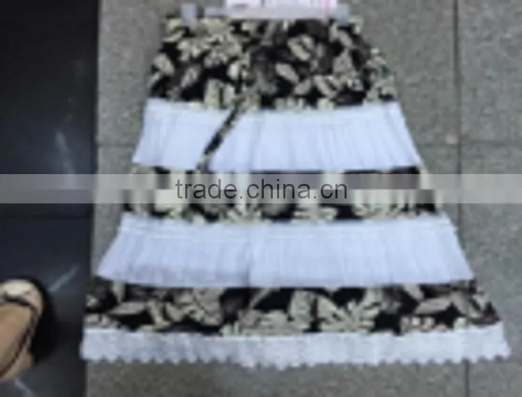 New arrival Spring plus size fashion lady designer skirt women pleated skirt