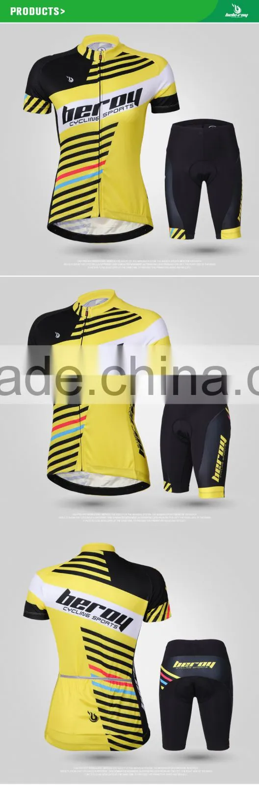 BEROY new design pro team race and club high quality cycle uniform suit,women cycling tights for bike riding