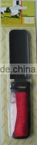 Fashion double usage short plastic shoe horn