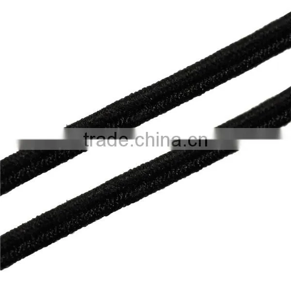 Black Elastic 2mm Polyamide Nylon Jewelry Thread Cord For Buddha/Mala/Prayer Beads