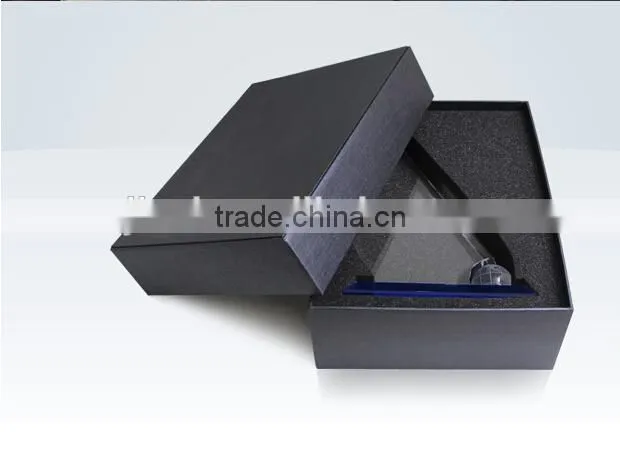 crystal Sailboat Plaque crystal trophy crystal awards