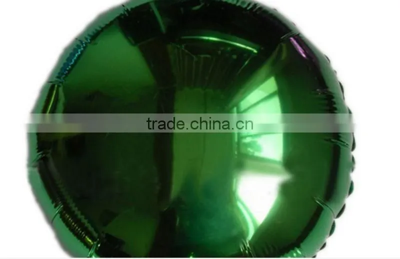 Beautiful Hot sell round shaped foil helium balloon for party