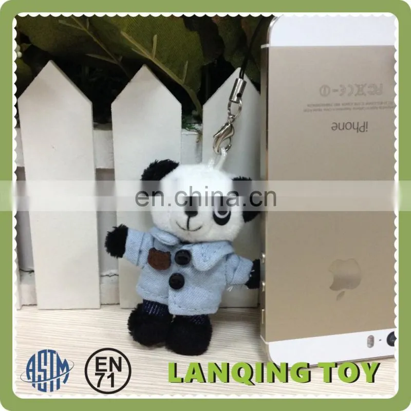 New Product Custom Animal- Shaped Plush Keychain