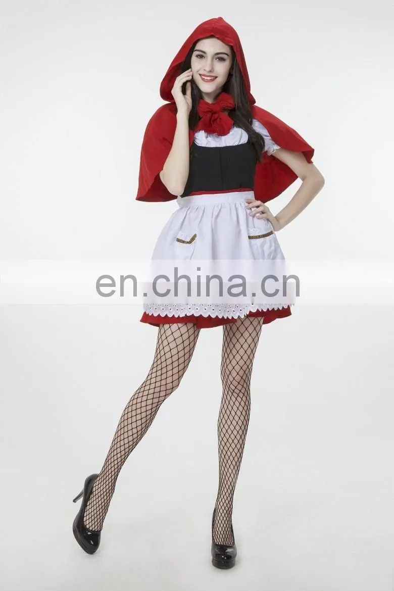 New arrival women party little red riding hood costume