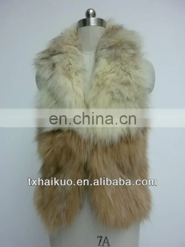 fashion new women's rabbit fur vest