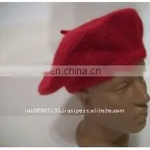 KNITTED BERET CAP