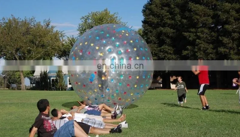 Cheap price!! Top quality 0.8mm/1.0mm PVC/TPU inflatable zorb ball,zorbing reading