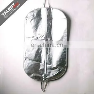 custom private logo printed Nonwoven suit carrier bag for garment