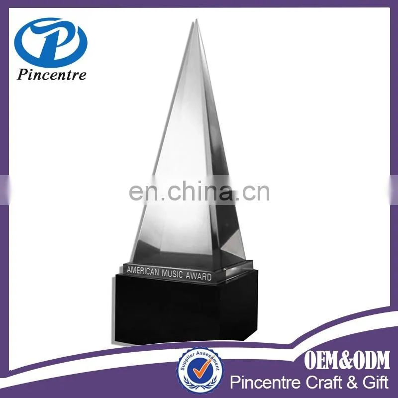 wholesale crystal America music trophy award replica in store