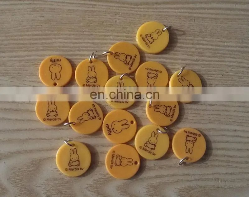 Plastic custom engraved coins
