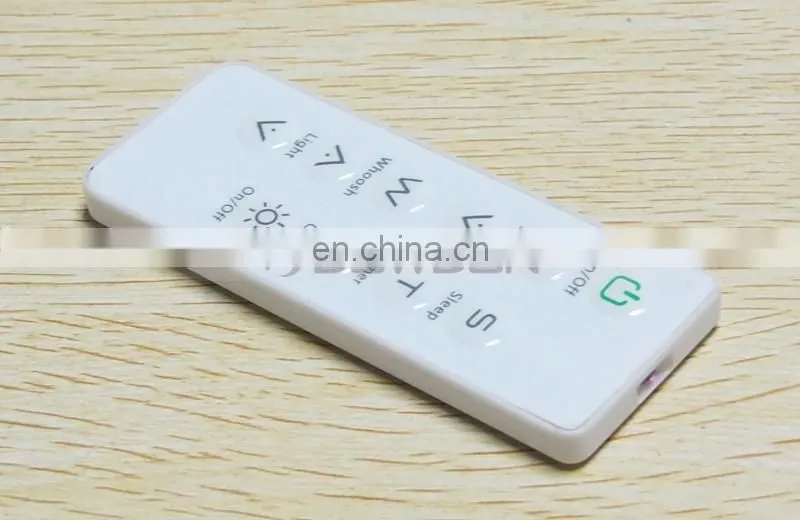 Mini 10 Bubble Waterproof Slim Card Key IR Remote Control for Air Conditioner