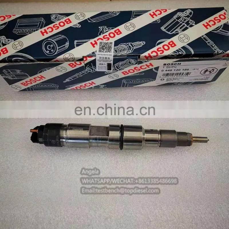 Common Rail Injector 0445120186 , 0986435568 MAN 51101006115