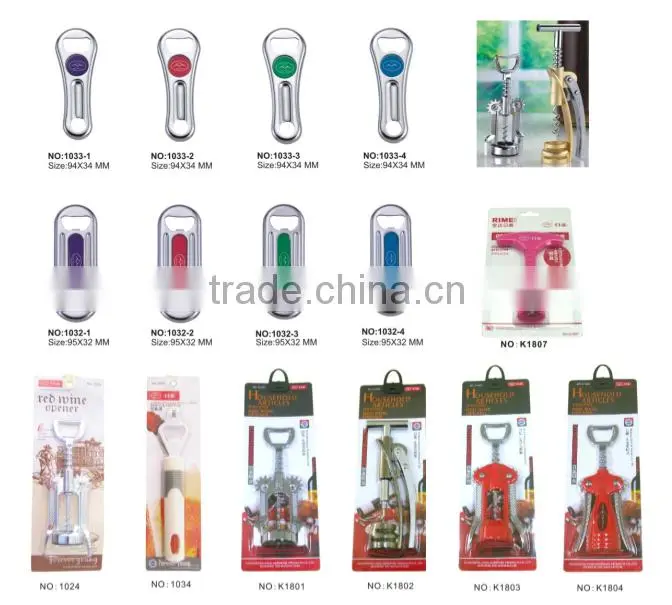 Metal beer bottle opener with magnet RM1001