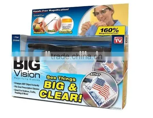 Big Vision Glasses - Magnifying Eyewear That Makes Everything Bigger and Clearer
