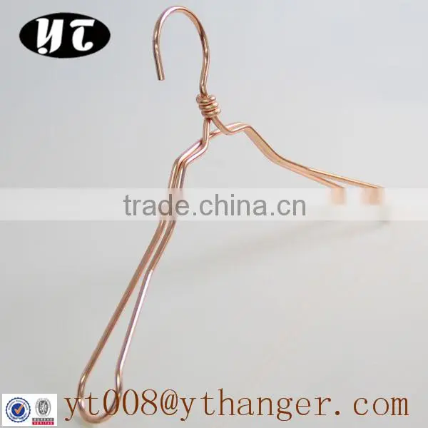 metal hanger use for coat luxury shirt hanger shiny steel wire hanger