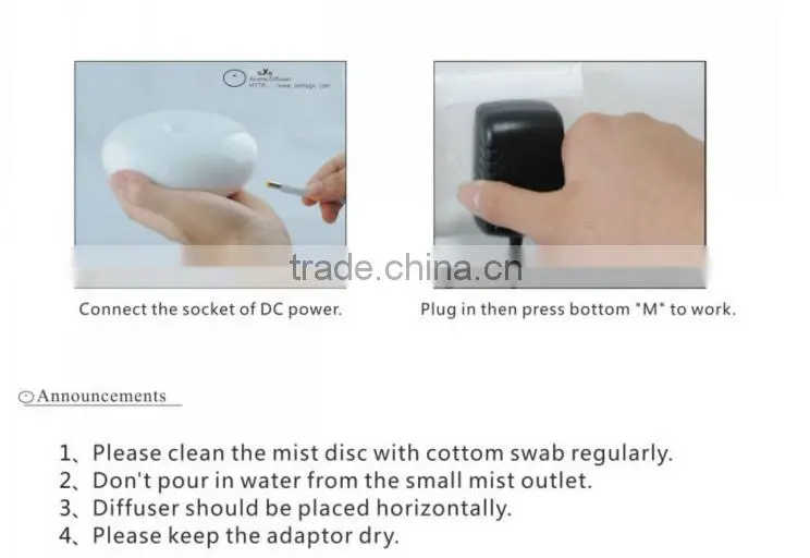 Fashionable electric aroma diffuser/incense burner