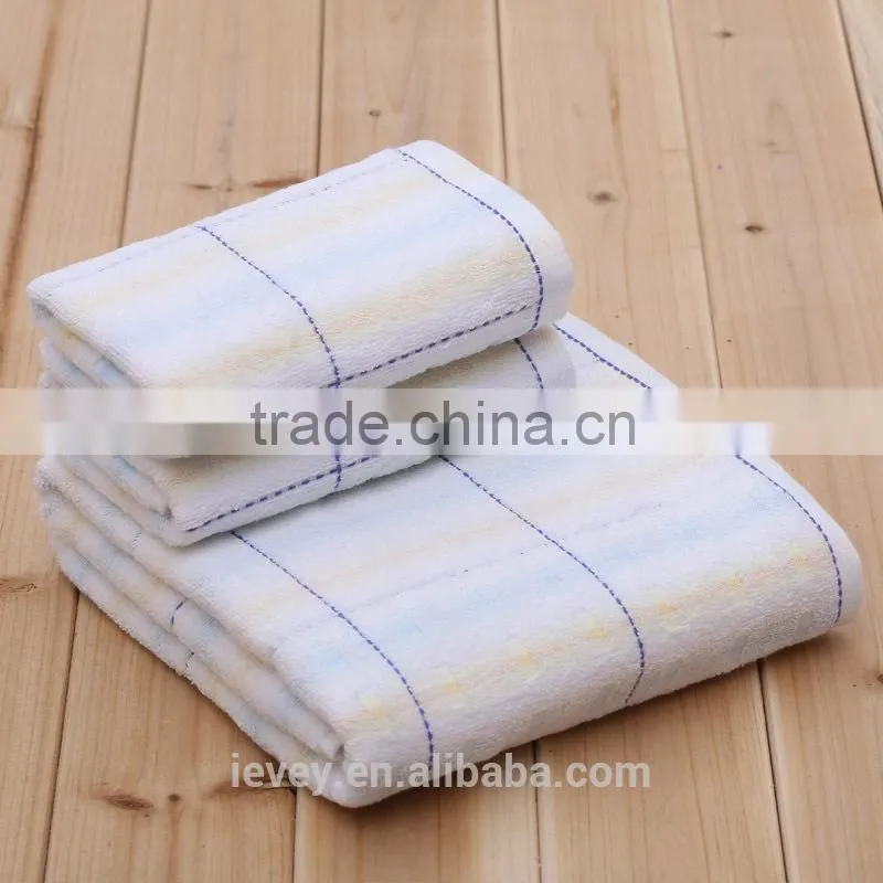 Canbe customize and support OEM super absorbent face/bath towel terry fabric from towel manufacturer