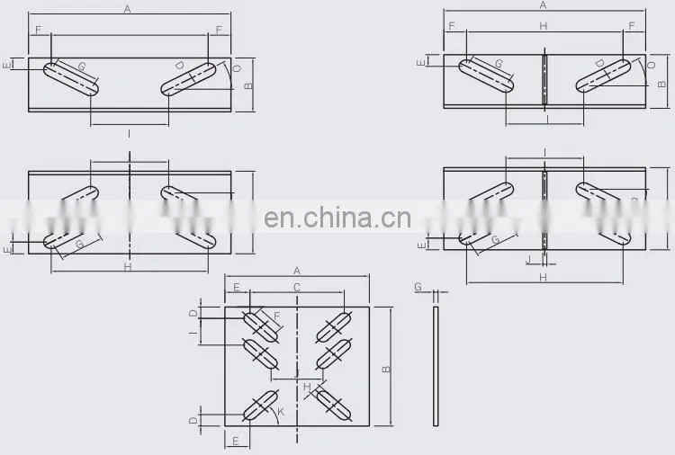 Cheap NV15-BL4 safe guide rail parts list elevator rail bracket