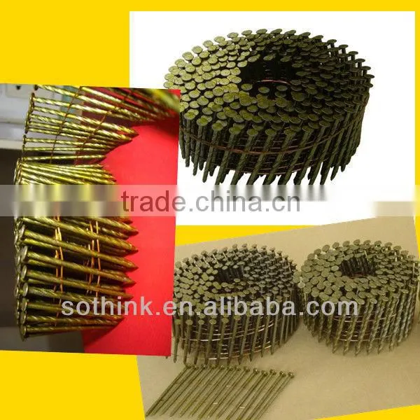 Coil nail/screw coil nail/pallet coil nail