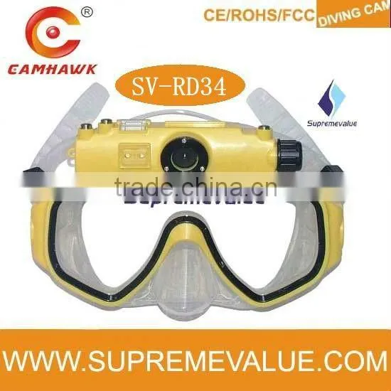 Substantial Price 15M Waterproof Mini DVR surfering sport mask camera