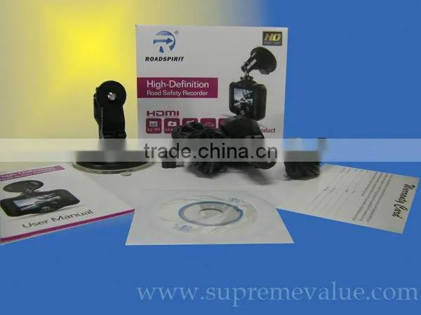Little REAL hd patent car driving video recorder with loop recording for your darling