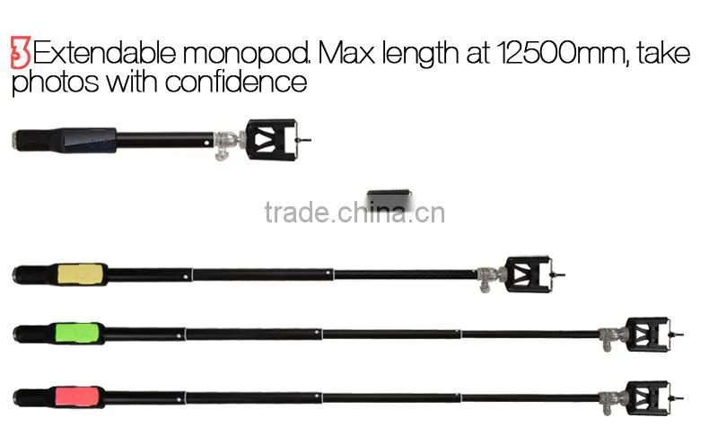 Wireless Bluetooth Remote Shutter for Selfie Stick & Monopod