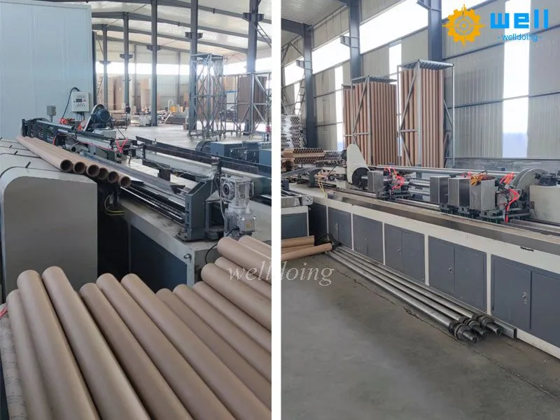 china paper tube core making equipment