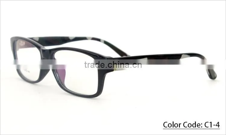 bright color mens glasses frame for men with demo lenes