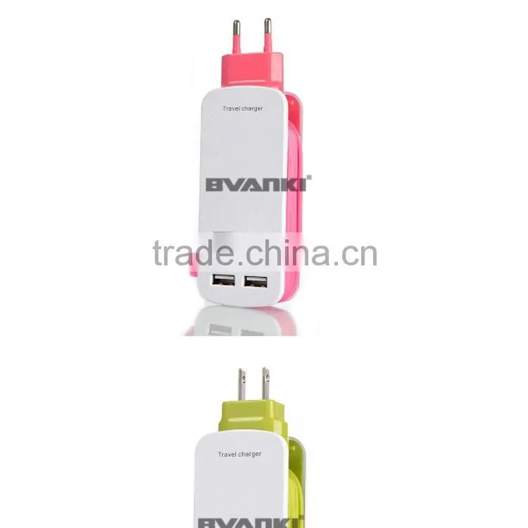 2016 New OEM high quality factory 6 port usb charger for iphone 7 US EU UK AU plug charger with multi USB wall charger
