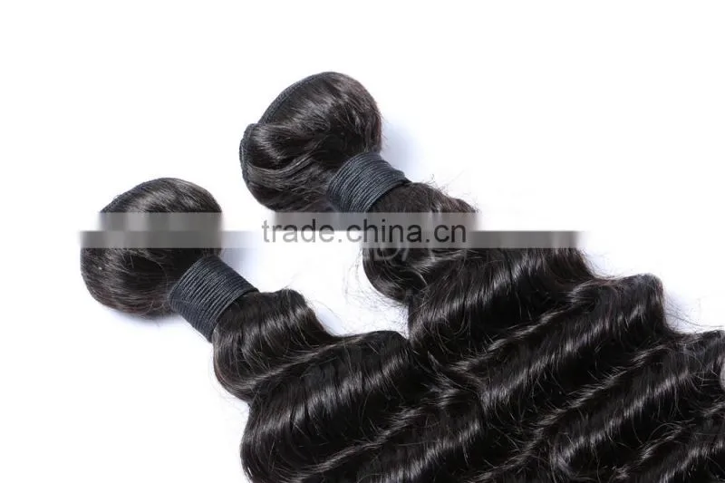 Extension natrual hair indian human Indian water wave hair