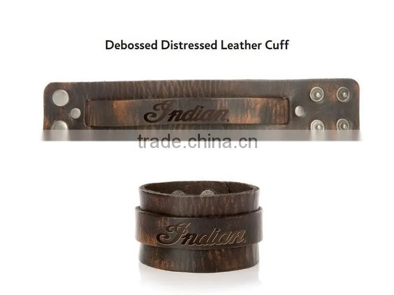 Wholesale Plain Leather Wrap Bracelet