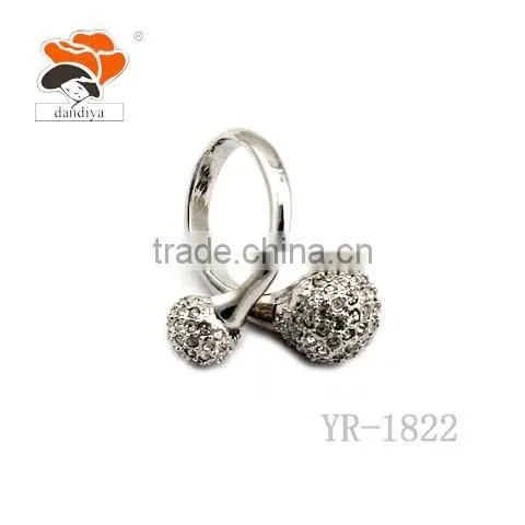 Wholesale jewelry wedding rings design for women alloy jewelry fashion wedding ring