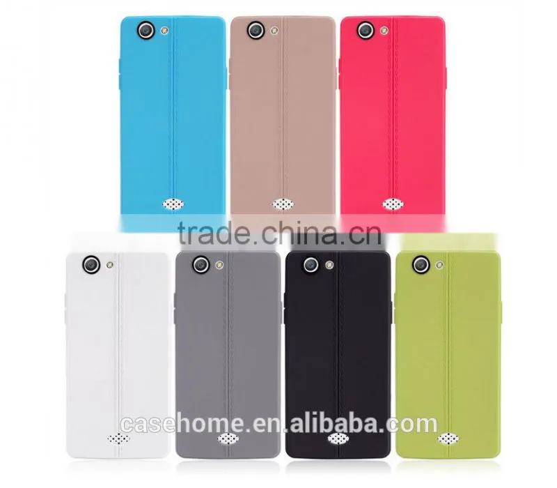 Newest design for oppo neo 5 back cover leather case
