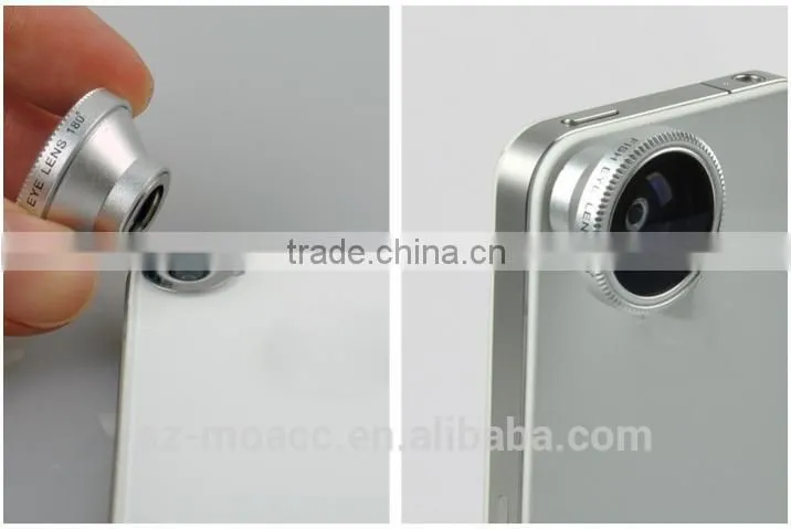 hot selling magnetic 3 in 1 lens kit 0.67x wide angle macro fisheye lens for iphone & samsung all external mobile phone camera