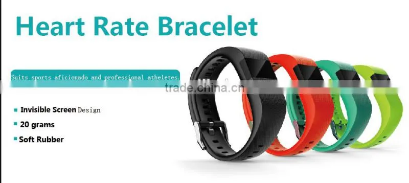 2016 Bluetooth Smart Watch TW64S Fitness Health Bracelet Heart Rate Pedometer Tracker